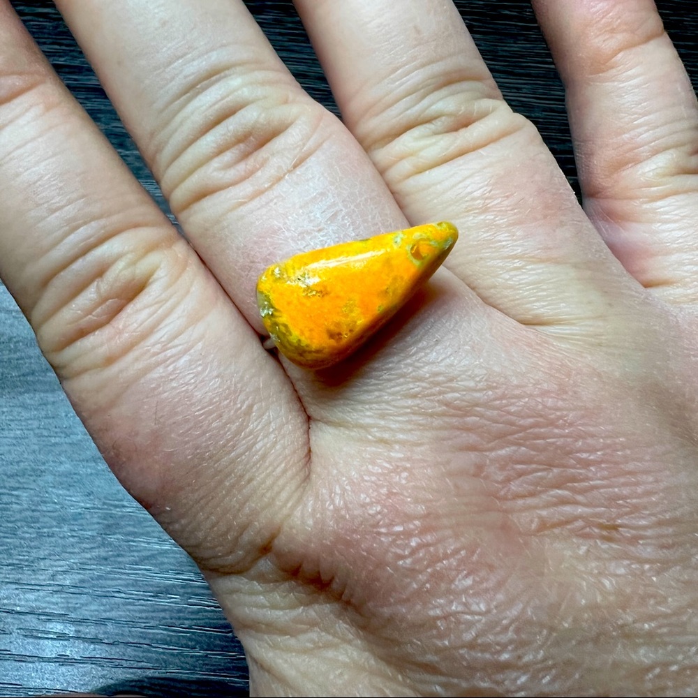 Bumblebee Jasper Stone Ring